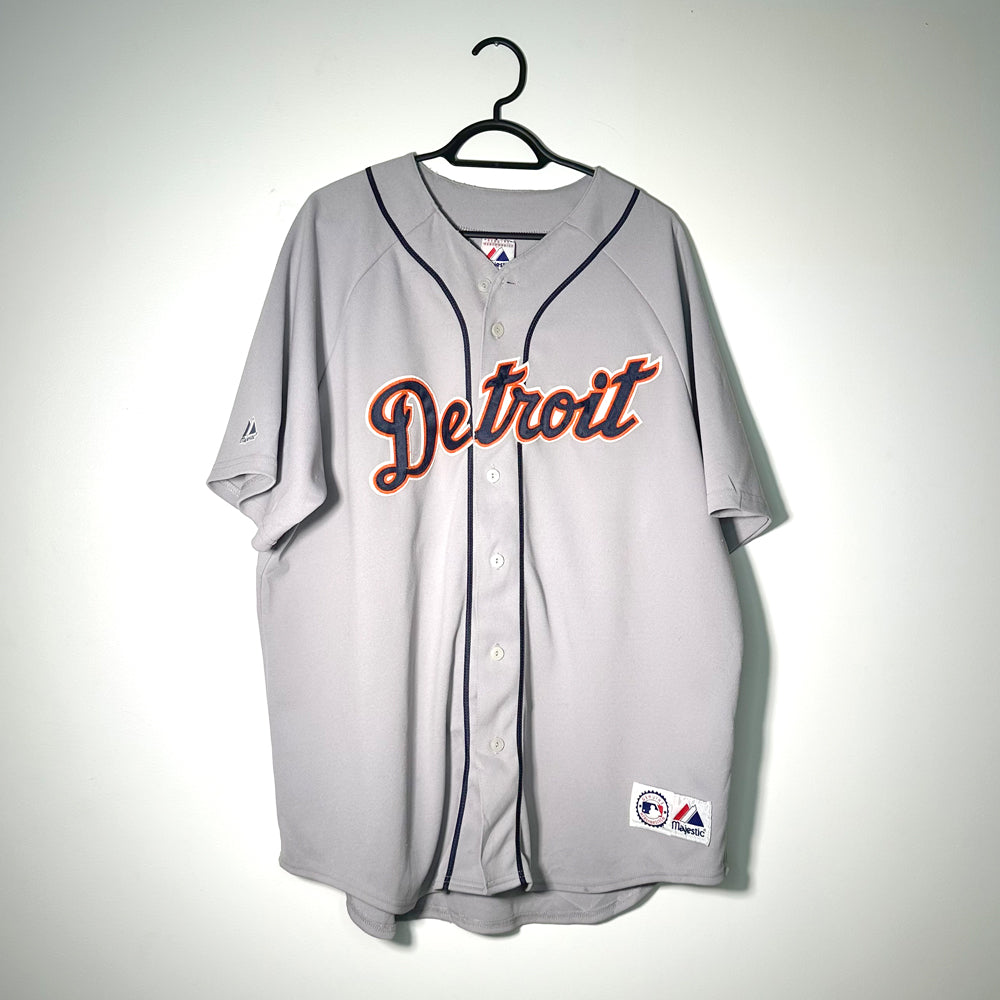 Jacket Baseball Detroit Grise