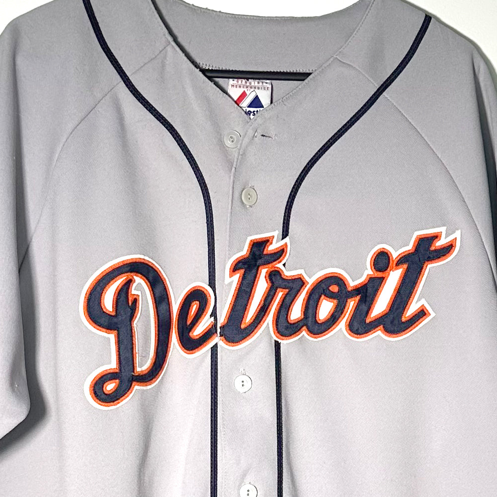 Jacket Baseball Detroit Grise